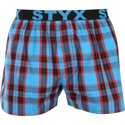 Pánske trenky Styx športová guma viacfarebné (B1110) S, trenírky Pánske trenky Styx športová guma viacfarebné (B1110) S, trenírky