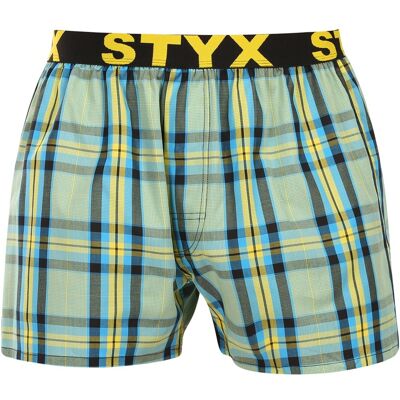 Pánske trenky Styx športová guma viacfarebné (B1103) S, trenírky Pánske trenky Styx športová guma viacfarebné (B1103) S, trenírky