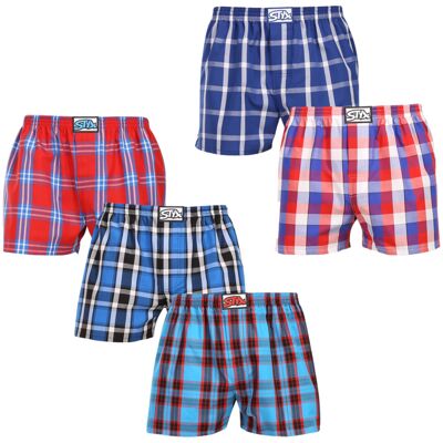 5PACK pánske trenky Styx klasická guma nadrozmer viacfarebné (5E110610) 5XL, trenírky 5PACK pánske trenky Styx klasická guma nadrozmer viacfarebné (5E110610) 5XL, trenírky