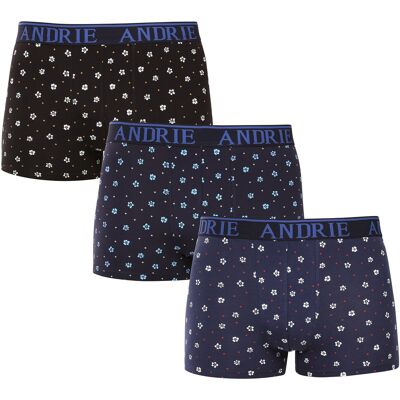 3PACK pánske boxerky Andrie viacfarebné (PS 5710) M, trenky 3PACK pánske boxerky Andrie viacfarebné (PS 5710) M, trenky