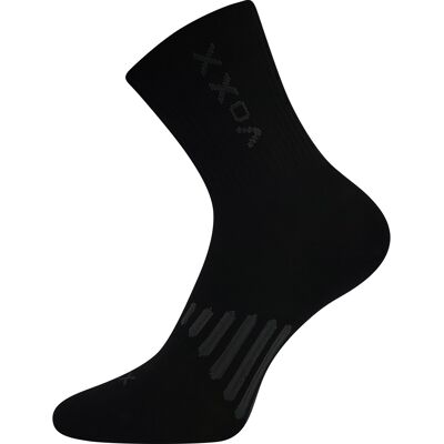 Ponožky Voxx merino vysoké čierné (Powrix) M Ponožky Voxx merino vysoké čierné (Powrix) M