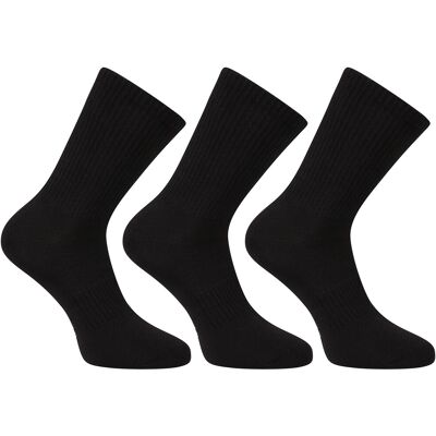 3PACK ponožky Benysøn vysoké čierne (B-6201) S 3PACK ponožky Benysøn vysoké čierne (B-6201) S