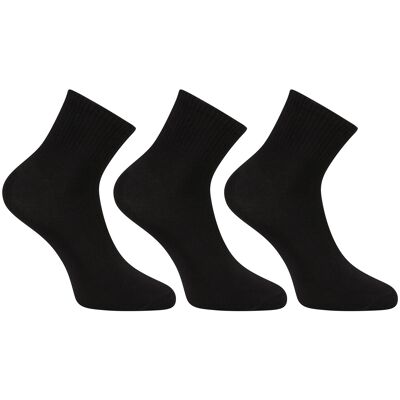 3PACK ponožky Benysøn členkové čierne (B-6151) S 3PACK ponožky Benysøn členkové čierne (B-6151) S