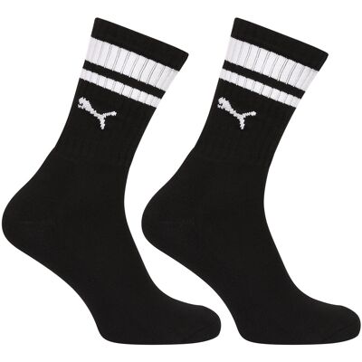 2PACK ponožky Puma čierne (100000950 001) L 2PACK ponožky Puma čierne (100000950 001) L