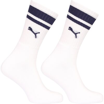 2PACK ponožky Puma bielé (100000950 003) S 2PACK ponožky Puma bielé (100000950 003) S