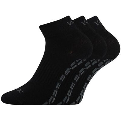 3PACK ponožky VoXX ABS čierné (JUMPYX) M 3PACK ponožky VoXX ABS čierné (JUMPYX) M