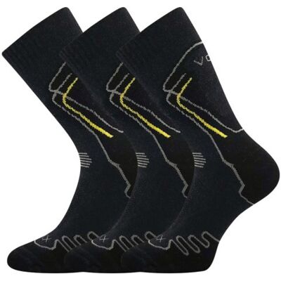 3PACK ponožky VoXX trekingové antracit sivé (Limit) S 3PACK ponožky VoXX trekingové antracit sivé (Limit) S