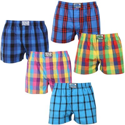 5PACK pánske trenky Styx klasická guma viacfarebné (5A0112345) S, trenírky 5PACK pánske trenky Styx klasická guma viacfarebné (5A0112345) S, trenírky