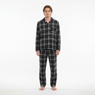 Pánske pyžamo Gianvaglia viacfarebné (2503/black) M Pánske pyžamo Gianvaglia viacfarebné (2503/black) M