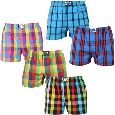 5PACK pánske trenky Styx klasická guma nadrozmer viacfarebné (5E0112456) 3XL, trenírky 5PACK pánske trenky Styx klasická guma nadrozmer viacfarebné (5E0112456) 3XL, trenírky