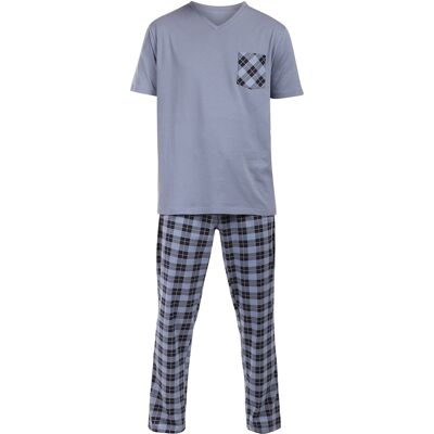Pánske pyžamo Nedeto viacfarebné (1NADV5) 4XL Pánske pyžamo Nedeto viacfarebné (1NADV5) 4XL