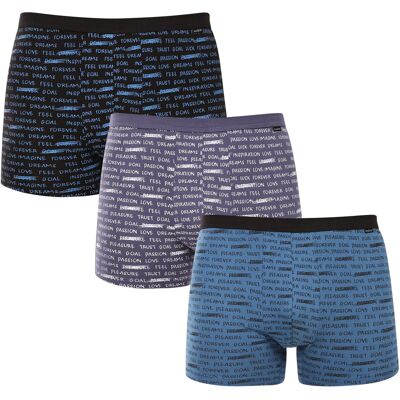 3PACK pánske boxerky Andrie viacfarebné (PS 5908) M, trenky 3PACK pánske boxerky Andrie viacfarebné (PS 5908) M, trenky