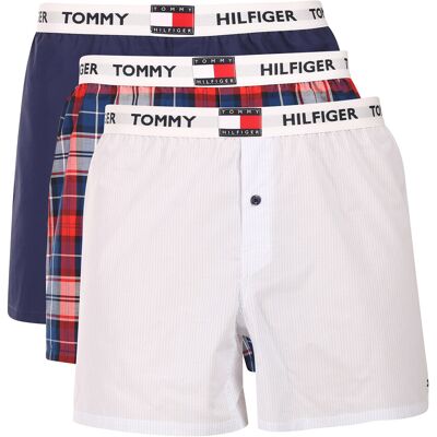 3PACK pánske trenky Tommy Hilfiger viacfarebné (UM0UM03849 0TJ) XL, trenírky 3PACK pánske trenky Tommy Hilfiger viacfarebné (UM0UM03849 0TJ) XL, trenírky