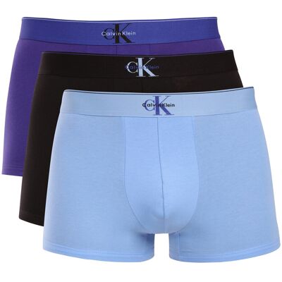 3PACK pánske boxerky Calvin Klein viacfarebné (NB4472-TI8) 4XL, trenky 3PACK pánske boxerky Calvin Klein viacfarebné (NB4472-TI8) 4XL, trenky
