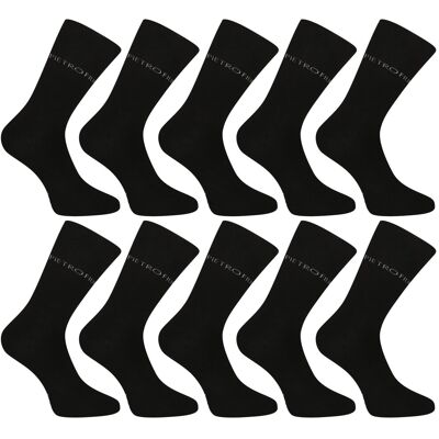 10PACK ponožky Pietro Filipi vysoké bambusové čierné (10PBV001) S 10PACK ponožky Pietro Filipi vysoké bambusové čierné (10PBV001) S