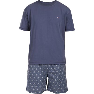 Pánske pyžamo Tommy Hilfiger viacfarebné (UM0UM03851 0VC) XXL Pánske pyžamo Tommy Hilfiger viacfarebné (UM0UM03851 0VC) XXL