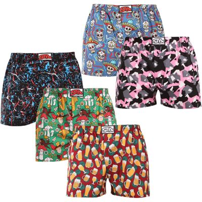 5PACK pánske trenky Styx art klasická guma viacfarebné (5A1845680) M, trenírky 5PACK pánske trenky Styx art klasická guma viacfarebné (5A1845680) M, trenírky