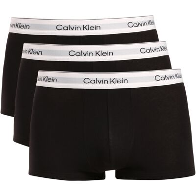 3PACK pánske boxerky Calvin Klein čierné (NB4389-UB1) 3XL, trenky 3PACK pánske boxerky Calvin Klein čierné (NB4389-UB1) 3XL, trenky