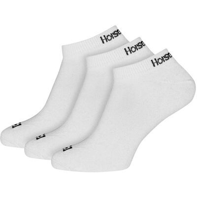 3PACK ponožky Horsefeathers Leni nízke biele (AW138E) M 3PACK ponožky Horsefeathers Leni nízke biele (AW138E) M