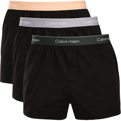 3PACK pánske trenky Calvin Klein viacfarebné (NB4267-3ZK) L, trenírky 3PACK pánske trenky Calvin Klein viacfarebné (NB4267-3ZK) L, trenírky