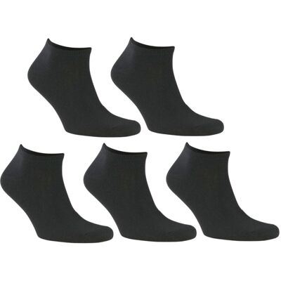 5PACK ponožky Bellinda nízke čierne (SS487821) S 5PACK ponožky Bellinda nízke čierne (SS487821) S
