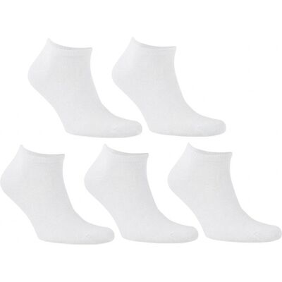 5PACK ponožky Bellinda nízke biele (SS487821) S 5PACK ponožky Bellinda nízke biele (SS487821) S