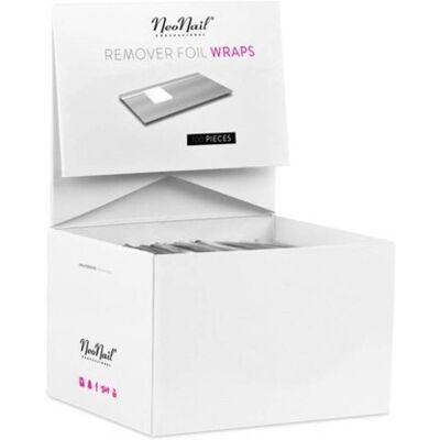 NeoNail remover fólia - 100 ks NeoNail remover fólia - 100 ks