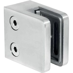 PSG Držiak na sklo 45x45x26 mm, sklo 6-10,76 mm, AISI 304, plochý systém, lesk PSG Držiak na sklo 45x45x26 mm, sklo 6-10,76 mm, AISI 304, plochý systém, lesk