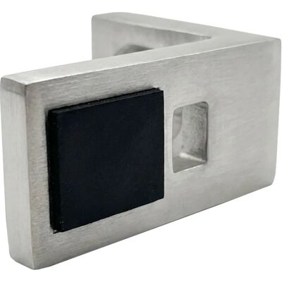 PSG Držiak na sklo 40x35x20 mm AISI304 plochý systém satén PSG Držiak na sklo 40x35x20 mm AISI304 plochý systém satén