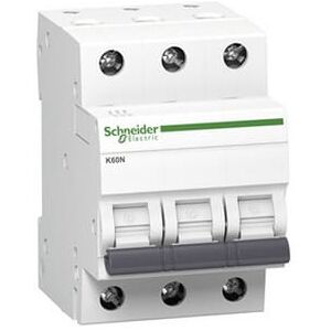 Schneider Electric Nadprúdový istič C 20A 3P 6kA K60N-C20-3 Acti9 Schneider Electric Nadprúdový istič C 20A 3P 6kA K60N-C20-3 Acti9