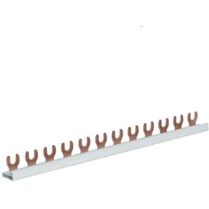 Hager Spojovacia koľajnica 1-pólový 12mod 10mm2 Hager Spojovacia koľajnica 1-pólový 12mod 10mm2