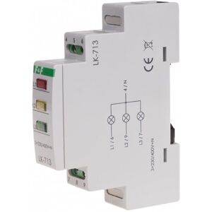 F&F; Filipowski Svetelná kontrolka 3×230V+N 3xLED zelená F&F; Filipowski Svetelná kontrolka 3×230V+N 3xLED zelená