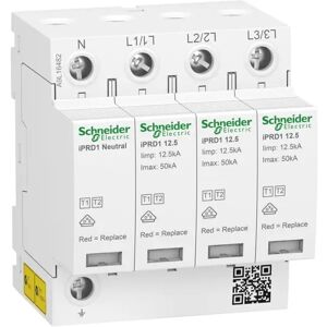 Schneider Electric Zvodič prepätia Typ 1+2 (Trieda B+C) 3P+N 12,5kA 1,5kV Schneider Electric Zvodič prepätia Typ 1+2 (Trieda B+C) 3P+N 12,5kA 1,5kV