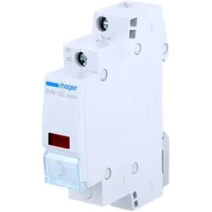 Hager Signálna lampa Led červená 230V AC Hager Signálna lampa Led červená 230V AC