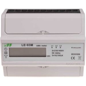 F&F; FILIPOWSKI Trojfázový elektromer 100A LE-03M F&F; FILIPOWSKI Trojfázový elektromer 100A LE-03M