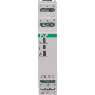 F&F; CR-810DUO – rezistorové relé PTC na tepelnú ochranu motorov a transformátorov F&F; CR-810DUO – rezistorové relé PTC na tepelnú ochranu motorov a transformátorov