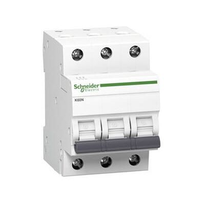 Schneider Electric Nadprúdový istič C 20A 3P 6kA K60N-C20-3 Acti9 Schneider Electric Nadprúdový istič C 20A 3P 6kA K60N-C20-3 Acti9