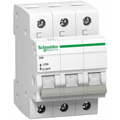 Schneider Electric Odpojovač izolačného spínača 3-fázový 3P 63A 500V AC K60 SW-63-3 Acti9 Schneider Electric Odpojovač izolačného spínača 3-fázový 3P 63A 500V AC K60 SW-63-3 Acti9