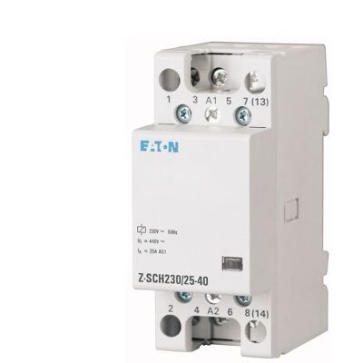 Eaton Modulový stýkač 230V AC 4NO 25A Eaton Modulový stýkač 230V AC 4NO 25A