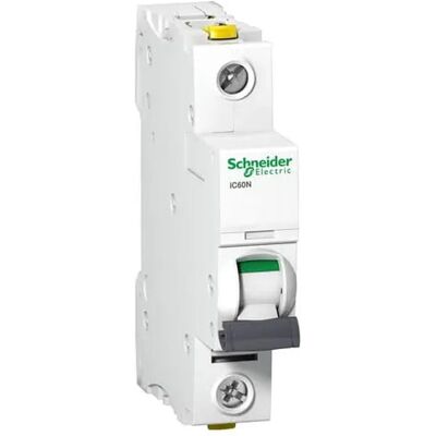 Schneider Electric Nadprúdový istič B 16A 1P 6kA iC60N Acti9 Schneider Electric Nadprúdový istič B 16A 1P 6kA iC60N Acti9