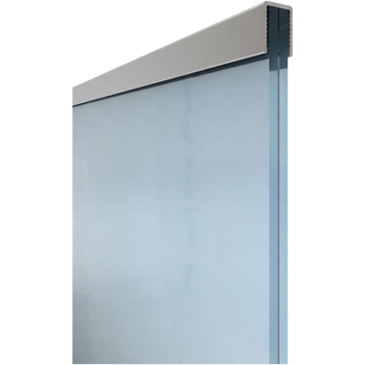 Kozza hliníkový úchyt obdĺžnikový 30,1 × 25 mm na sklo 16–21,52 mm – 5 m, matná anodizácia Kozza hliníkový úchyt obdĺžnikový 30,1 × 25 mm na sklo 16–21,52 mm – 5 m, matná anodizácia