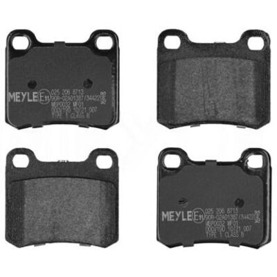 MEYLE 025 206 8713 Brzdové platničky MEYLE 025 206 8713 Brzdové platničky
