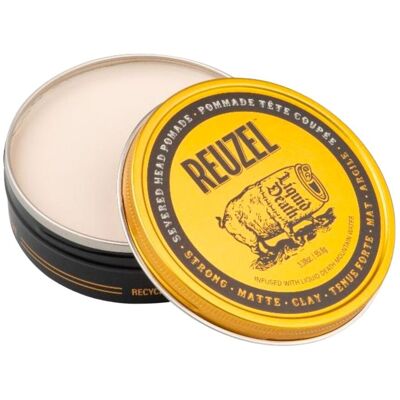 Reuzel Severed Head Pomade Strong Matte Clay - silná matná hlina so strednou až vyššiou fixáciou, 95 g Reuzel Severed Head Pomade Strong Matte Clay - silná matná hlina so strednou až vyššiou fixáciou, 95 g