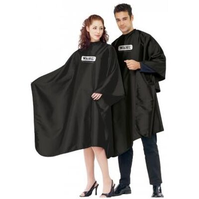 Wahl - pláštenka na strihanie, farbenie, na suchý zips 4505-7001 - Čierna Wahl - pláštenka na strihanie, farbenie, na suchý zips 4505-7001 - Čierna