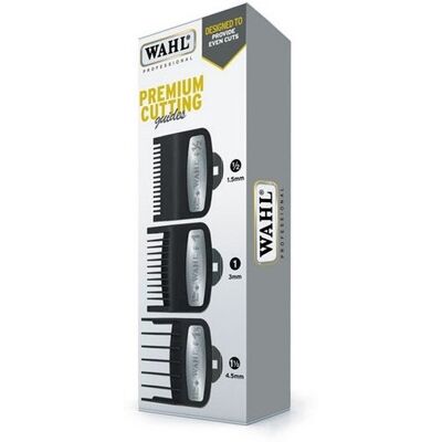 Wahl Premium Cutting 03354-5001- hrebeňové nádstavce 1,5 mm, 3 mm, 4,5 mm Wahl Premium Cutting 03354-5001- hrebeňové nádstavce 1,5 mm, 3 mm, 4,5 mm