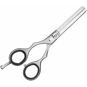Eurostil Thinning Scissors LEFT Handed Razor 04504 - profesionálne efilačné nožnice, 5,5" - /28 zúbkov/ Eurostil Thinning Scissors LEFT Handed Razor 04504 - profesionálne efilačné nožnice, 5,5" - /28 zúbkov/