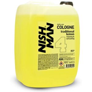 SALON SIZE: Nishman Eau de Cologne TRADITIONAL LEMON - kolínska voda po holení, vôňa tradičný citrón, salonne balenie, 5000 ml SALON SIZE: Nishman Eau de Cologne TRADITIONAL LEMON - kolínska voda po holení, vôňa tradičný citrón, salonne balenie, 5000 ml