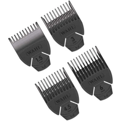 Wahl Trimmer Attachment Combs 1501-7000 - náhradné nadstavce na kontúru Chromini Wahl Trimmer Attachment Combs 1501-7000 - náhradné nadstavce na kontúru Chromini