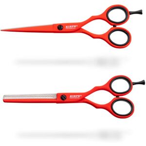Kiepe Neon Scissor Set - set nožnic na strihanie 5.5" a efilačných nožníc, 5,5" 2480.4 5.5" Red Passion - červené Kiepe Neon Scissor Set - set nožnic na strihanie 5.5" a efilačných nožníc, 5,5" 2480.4 5.5" Red Passion - červené