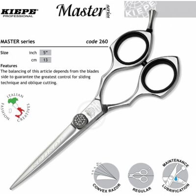 Kiepe FOUR STARS Master 260 Swarowski design - kadernícke nožnice na kĺzavé strihy VÝPREDAJ: 260 / 5 " Swarowski design Kiepe FOUR STARS Master 260 Swarowski design - kadernícke nožnice na kĺzavé strihy VÝPREDAJ: 260 / 5 " Swarowski design